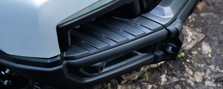 Heavy Duty Recovery Points & Integrated Step Pads of the 2023 Silverado ZR2 Bison