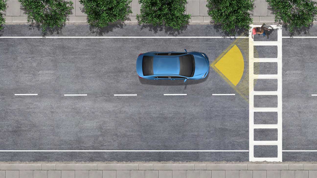 Picture of Pre-Collision System With Pedestrian Detection